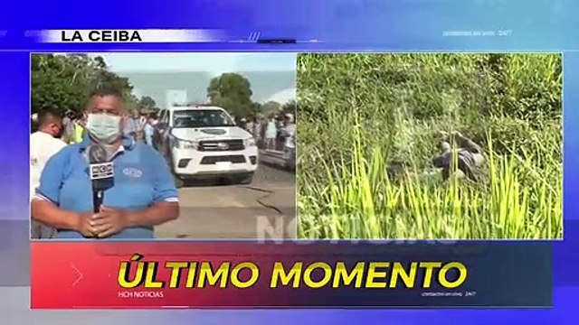 Cinco muertos y tres heridos en un brutal accidente vial entre Sambo Creek y Corozal en Atlántida (1)