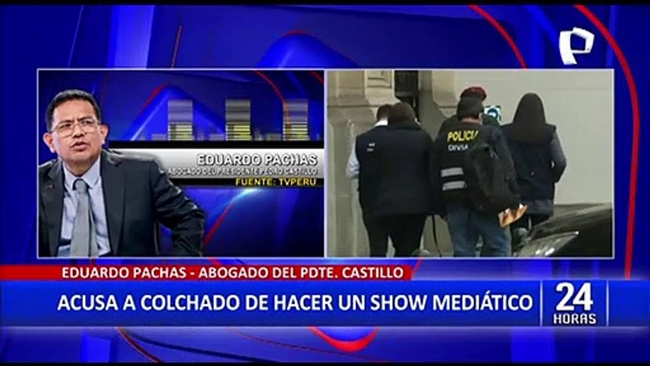 Eduardo Pachas: “Yenifer Paredes no vive en Palacio de Gobierno”