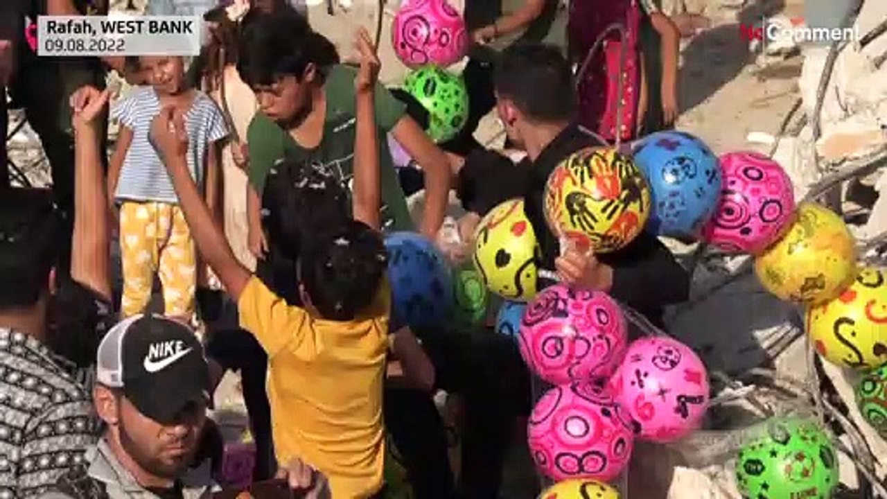 Nach den Kämpfen: Clowns in Gaza versuchen Kinder aufzuheitern