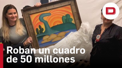 Encuentran en Brasil un cuadro robado de Tarsila do Amaral valorado en 50 millones