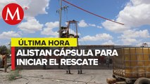 En Coahuila, alistan cápsula para rescatar a mineros atrapados en Sabinas