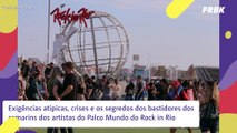 Rock in Rio: exigências atípicas, crises e os segredos dos bastidores dos camarins dos artistas