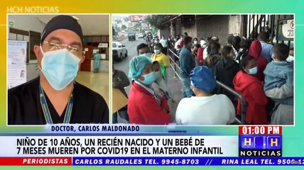 ¡Fatal! Por sospecha de #Covid19 mueren tres pequeños en el Materno Infantil