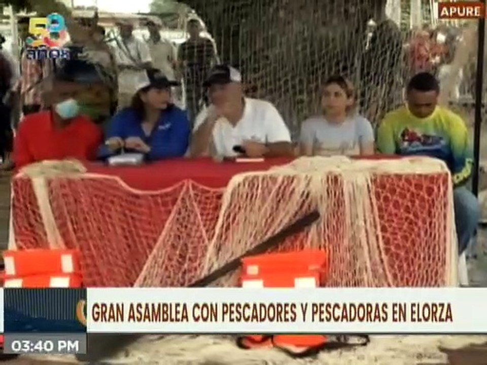 Pescadores y artesanos del estado Apure presentan propuestas para mejorar su labor productiva