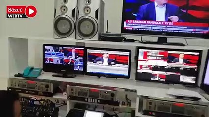 Babacan’ın katıldığı televizyon programını gürültü çıkararak engellemek istediler