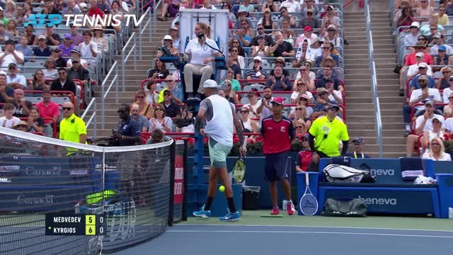 Kyrgios ousts world number one Medvedev in Montreal