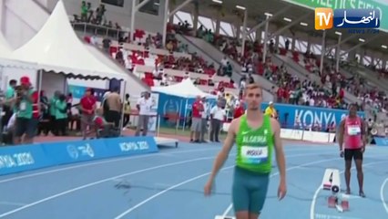 سليمان مولا يصاب في نهائي 400 متر ولم يكمل السباق
