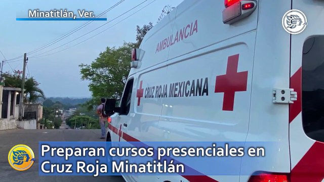 Preparan cursos presenciales en Cruz Roja Minatitlán