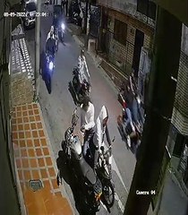 Asi estan robando motocicletas