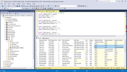 Dealing With NULL Values