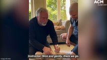 Kyle Sandilands prepares to be a father by practicing first aid | August 11, 2022 | ACM Entertainment