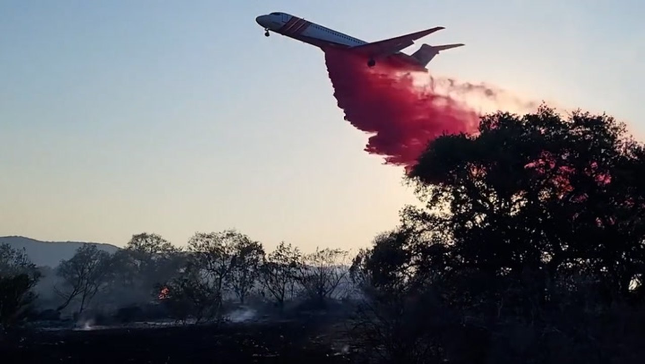 How airtankers help battle massive wildfires