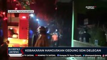 Kebakaran Hanguskan Gedung SD Negeri 1 Delegan Sleman