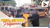 Government at Work: Marikina LGU, nakatanggap ng ambulansya at fire truck mula sa bayan ng Sakai sa Japan