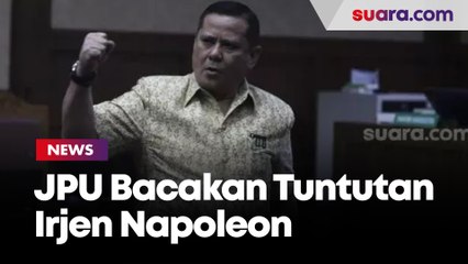 Kasus Dugaan Kekerasan Terhadap M. Kece, JPU Bacakan Tuntutan Terhadap Irjen Napoleon Bonaparte