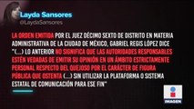Layda Sansores aseguró que sí puede compartir audios de “Alito” en sus redes sociales