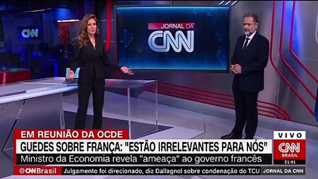 Le ministre de l'Economie du Brésil, Paulo Guedes, affirme que la France était en train de devenir insignifiante , menaçant de se détourner du marché français si Paris ne cessait pas ses critiques sur la déforestation en Amazonie - VIDEO