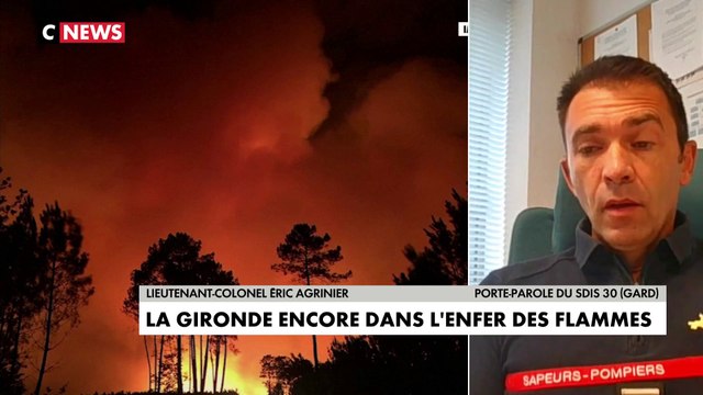 Lieutenant-colonel Éric Agrinier sur les incendies en Gironde : «Les sapeurs-pompiers ce n'est pas un puits sans fond»