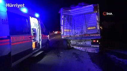 Uşak'ta feci kaza! Ölü ve yaralılar var