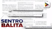 Palasyo, sinabing iligal ang resolusyon sa importasyon ng 300-K metric tons ng asukal