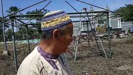 Live!  Ditemukan Rel Kereta di Depan Masjid Jamik Kota Pasuruan