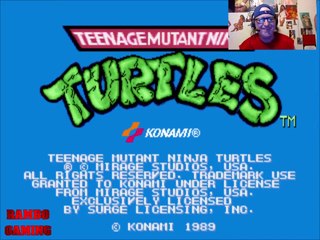 Rambo Plays Teenage Mutant Ninja Turtles (Original Arcade Game)