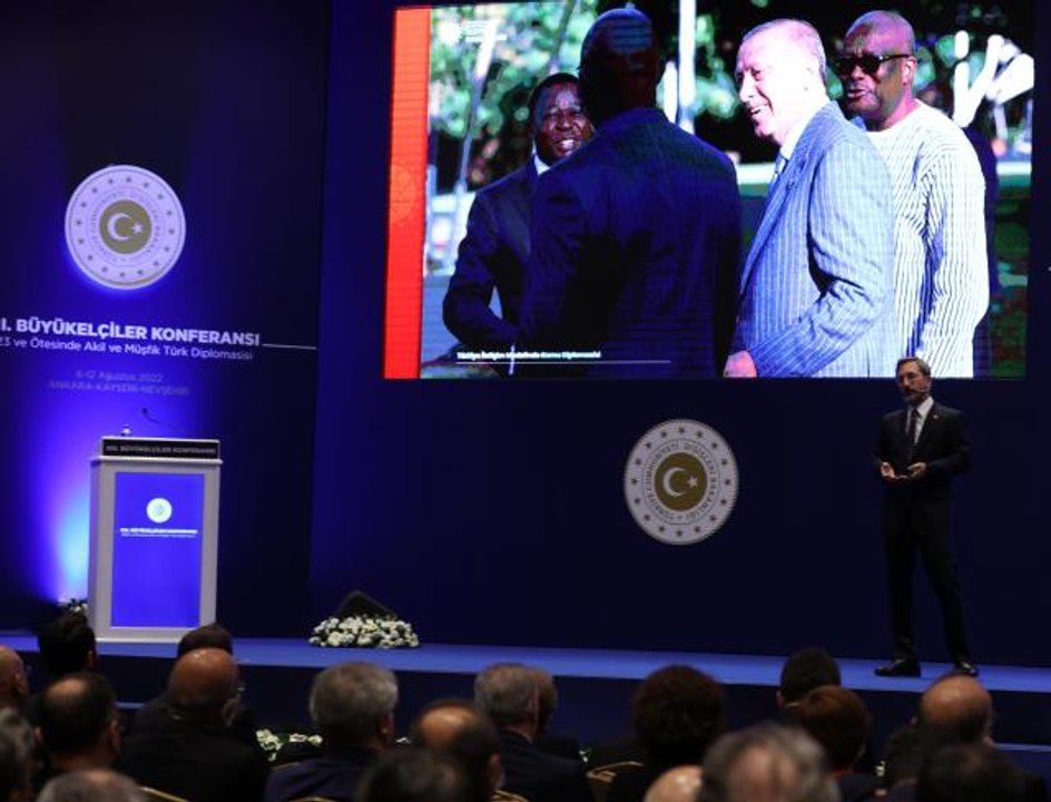 Cumhurbaşkanlığı İletişim Başkanı Altun, 13. Büyükelçiler Konferansı'nda konuştu (2)