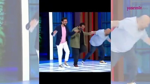 MasterChef Stüdyosunda gülümseten anlar! Mehmet Şef, Somer Şef ve Danilo Şef halay çekti