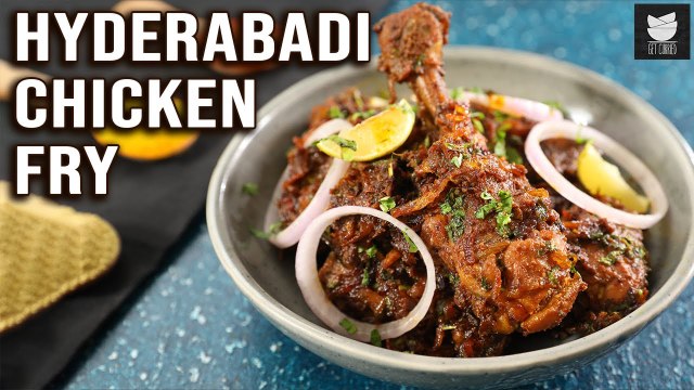 Hyderabadi Chicken Fry | Street Style Tawa Chicken | Pan Fried Chicken By Prateek | Get Curried