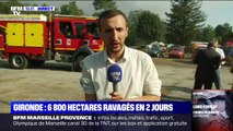 Incendie en Gironde: 6800 hectares sont partis en fumée en deux jours