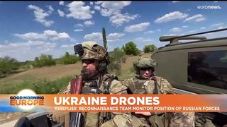 Drones set for bigger war role after Kyiv given €19m in donations