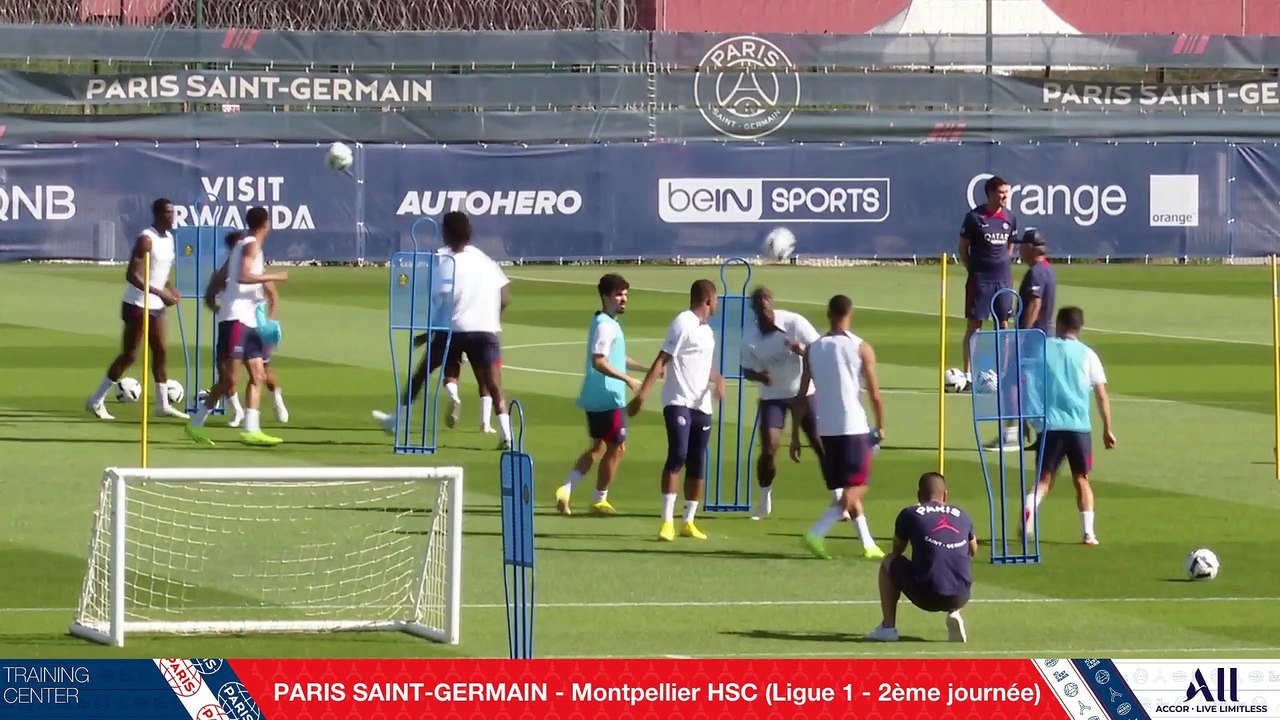 Replay : 15 minutes d'entraînement en live avant Paris Saint-Germain - Montpellier HSC