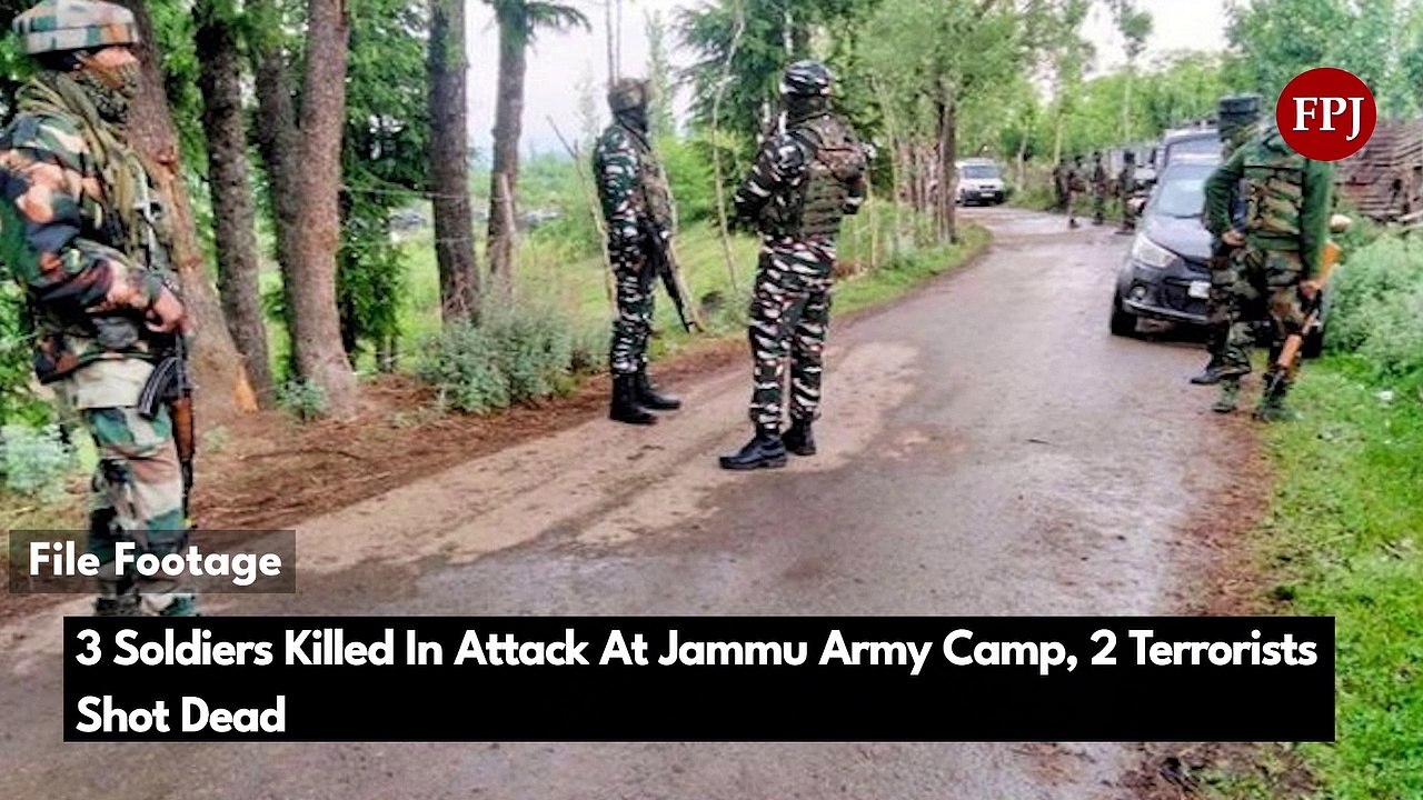 3 Soldiers Killed In Attack At Jammu Army Camp, 2 Terrorists Shot Dead