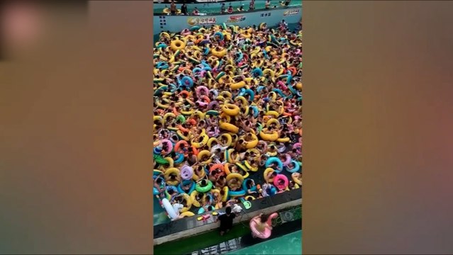 Su parkında çekilen görüntüler gündem oldu