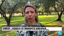 Grèce: Naufrage d'un bateau de migrants, jusqu'à 50 portés disparus