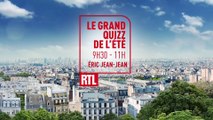 Le Grand Quiz RTL du 11 août 2022