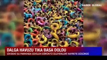 Çin'de hayrete düşüren görüntüler!