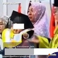 Bikin Haru, Bayi Empat Bulan Wakilkan Mendiang Ibunya untuk Wisuda, Sang Ayah Malah Ditahan Polisi