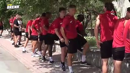 Vaduz, son antrenmanını Konya sokaklarında yaptı