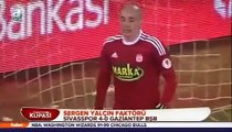 Sivasspor 4-0 Gaziantep Büyükşehir Belediyespor 24.12.2014 - 2014-2015 Turkish Cup Group D Matchday 3