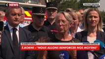 Élisabeth Borne sur les incendies : «Nous sommes en train de renforcer nos moyens pour mieux lutter à l'avenir»