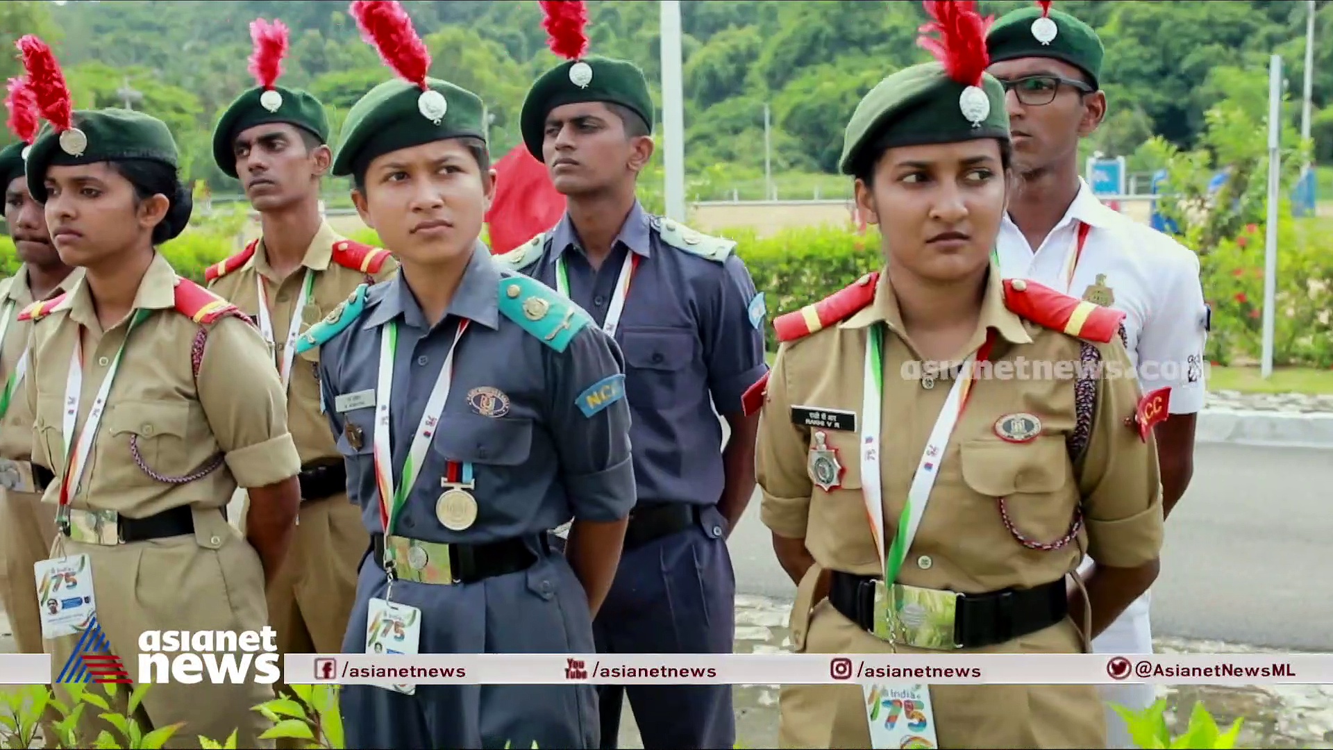 ഏഷ്യയിലെ ഏറ്റവും വലിയ നാവിക പരിശീലന കേന്ദ്രം; ഏഴിമല നാവിക അക്കാദമി സന്ദര്‍ശിച്ച് വജ്രജയന്തി യാത്രാസംഘം