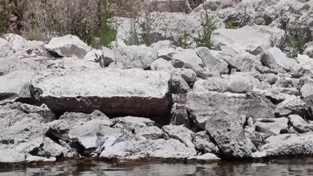 Isparta haberi | Eğirdir Gölü'ndeki adacıkta tarihi eser kalıntıları bulundu
