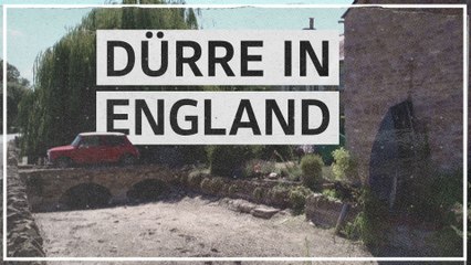 Dürre in Großbritannien: Themse nahe der Quelle ausgetrocknet