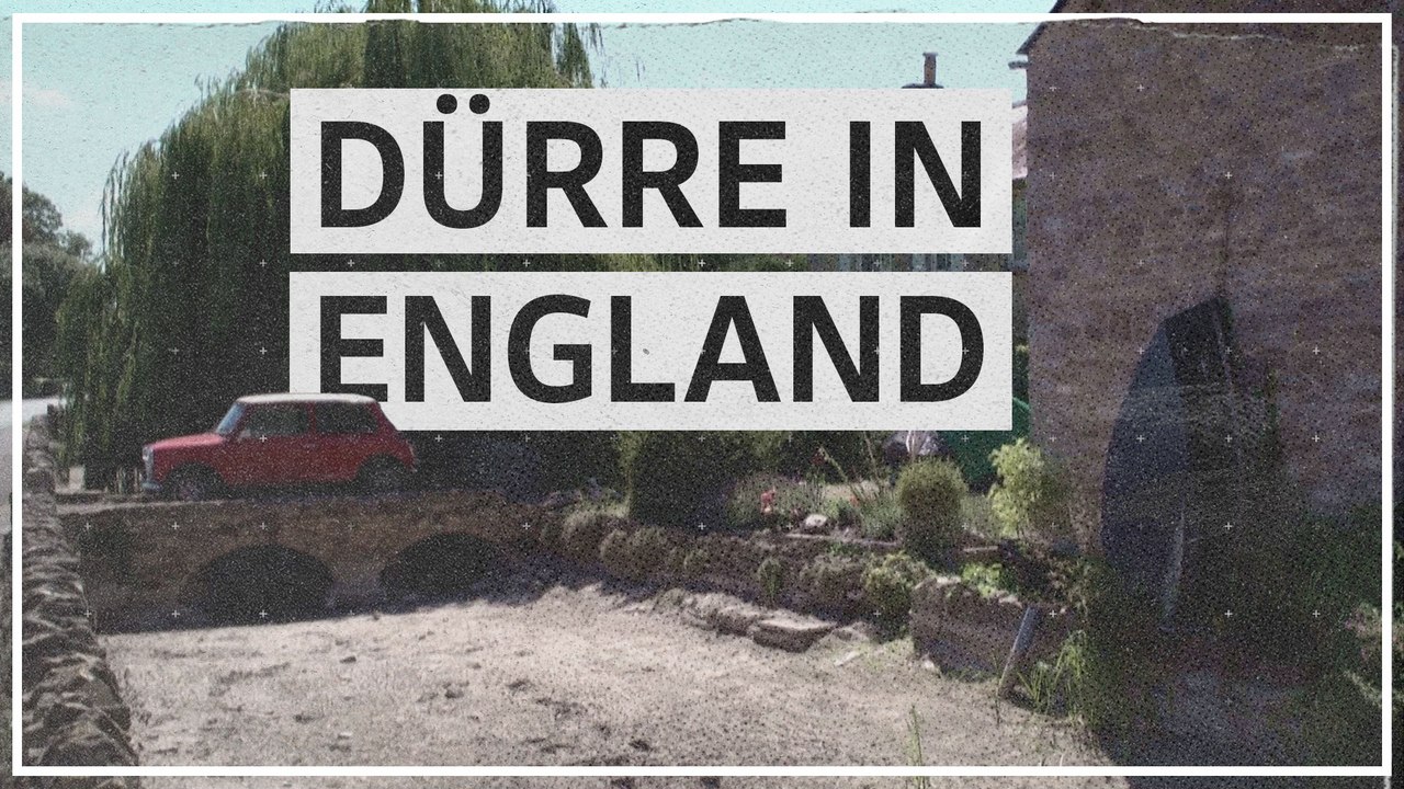 Dürre in Großbritannien: Themse nahe der Quelle ausgetrocknet