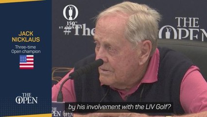 Nicklaus 'doesn’t see eye to eye' with Norman over LIV Series