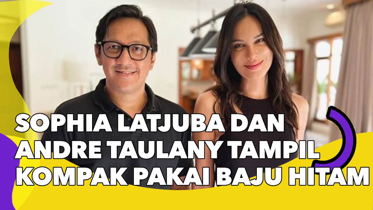 Sophia Latjuba dan Andre Taulany Tampil Kompak Pakai Baju Hitam, Banjir Komen Kocak