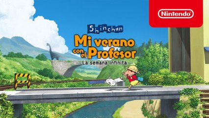 Tráiler de lanzamiento de Shin chan: Mi verano con el profesor —La semana infinita— para Nintendo Switch