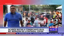 Sicarios acribillan a comerciante en el barrio Morazán de La Entrada, Copán