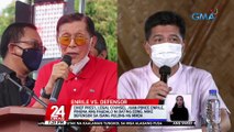 Chief Pres'l Legal Counsel Juan Ponce Enrile, pinuna ang pagdalo ni dating Cong. Mike Defensor sa isang pulong ng MMDA | 24 Oras